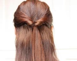 1 Schermata Simple hairstyles