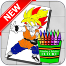 Coloring Dragon DBZ  Goku APK