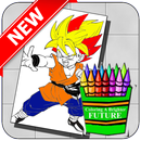 Coloring Dragon DBZ  Goku aplikacja