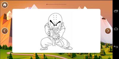 Coloring Dragon DBZ  Goku screenshot 2