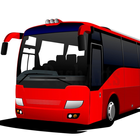 Parking bus de vitesse 3D icône