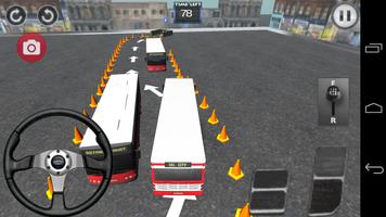 ônibus estacionamento 3D imagem de tela 1