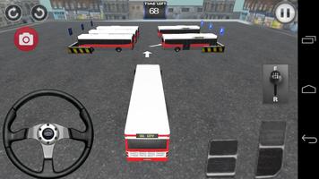 ônibus estacionamento 3D imagem de tela 2