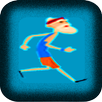 angry old man running APK