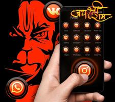 Tema Angry Hanuman Ji screenshot 2