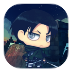 Angry Levi : Anime game أيقونة
