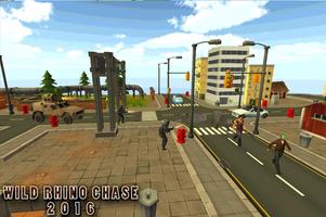 Wild Rhino Chase 2016 screenshot 2