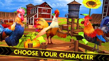 Rooster Race and Run Game screenshot 3