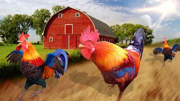 Rooster Race and Run Game plakat
