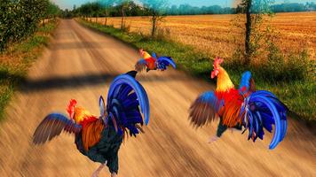 Angry Deadly Rooster Farms Run Rush capture d'écran 2