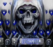 Death Skull Keyboard Theme Revenge syot layar 2