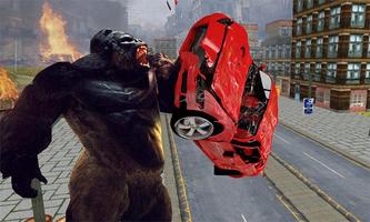 Angry Wild King Kong Rampage: Gorilla City Smasher capture d'écran 2