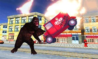 Angry Wild King Kong Rampage: Gorilla City Smasher capture d'écran 3