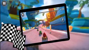 New Angry Birds Car Race Ekran Görüntüsü 1