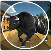 Angry Bull Hunting  icon