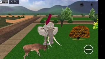 Wild Elephant Simulator 3D capture d'écran 2