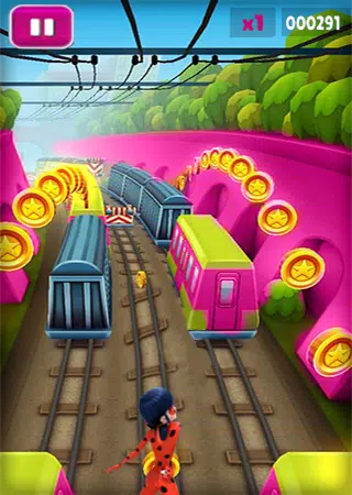 Lady Bug Super Miraculous:Game! Subway (Cat Noir) APK for Android Download