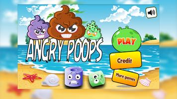 Angry Poops Shoot Affiche
