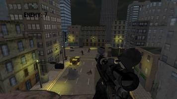 American Army Sniper Duty Street War Game Free screenshot 1