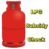 LPG Subsidy Check Affiche