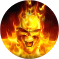 Fire Skull Live Wallpaper