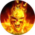 Fire Skull Live Wallpaper simgesi