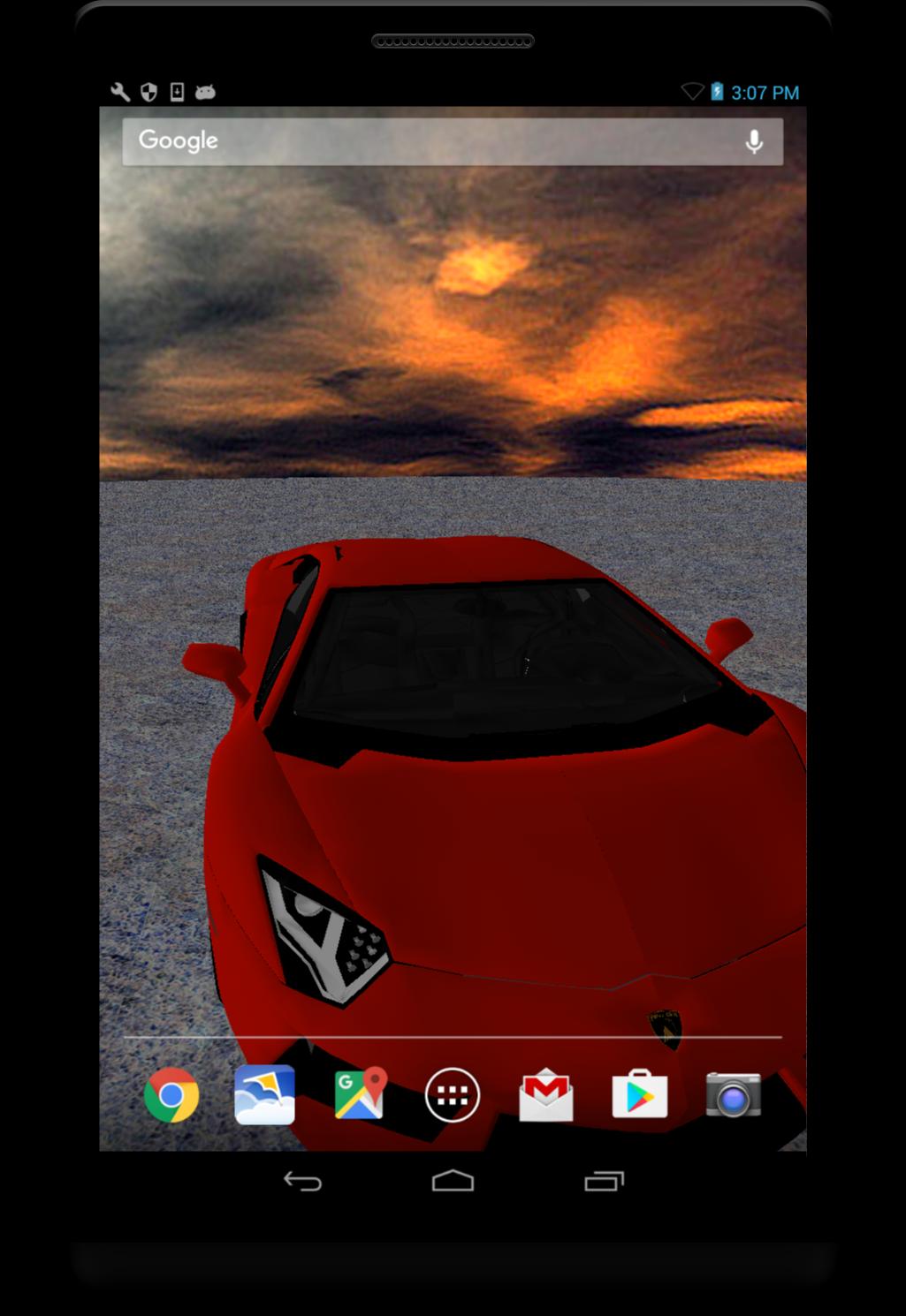 3D Lamborghini live wallpaper for Android - APK Download