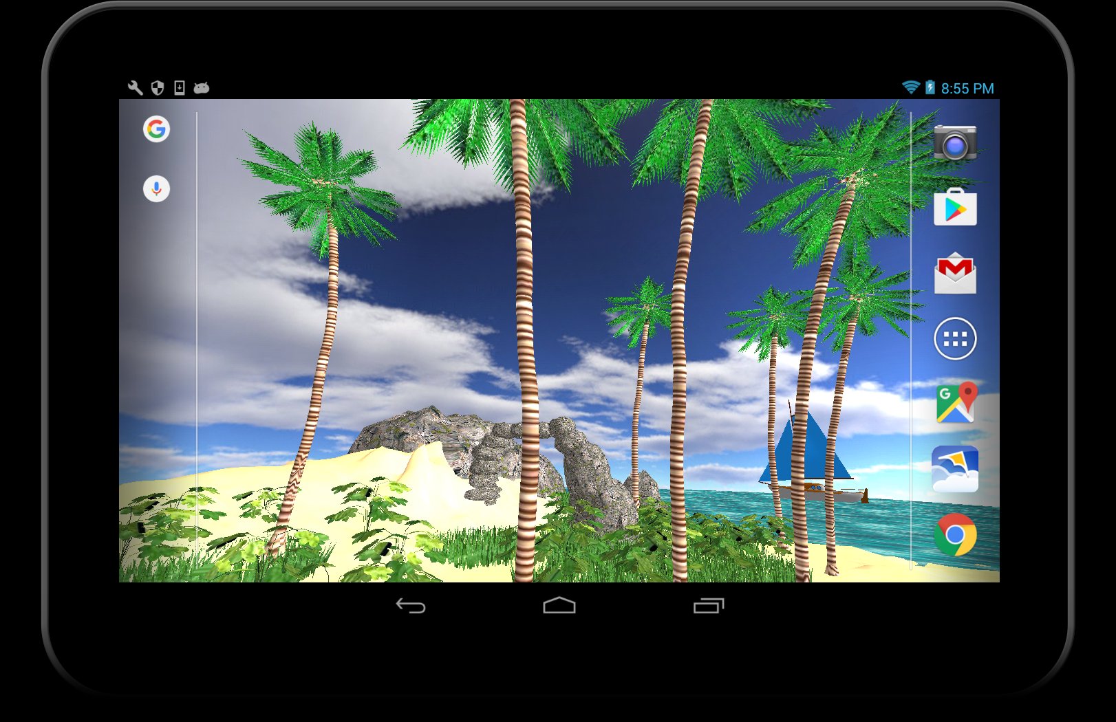 3D Tropical Island wallpaper APK for Android Download