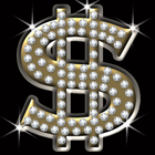 Sparkling Dollar Sign ikona