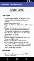IV Calculator for Pokemon GO Affiche