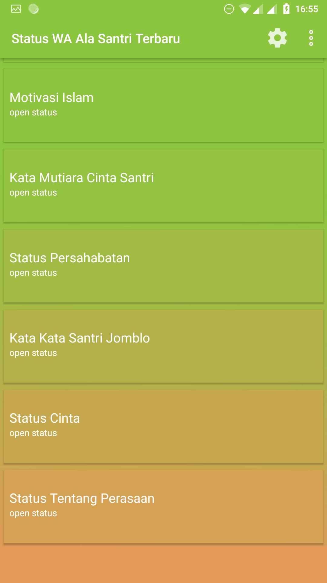 Status Wa Ala Santri Terbaru For Android Apk Download