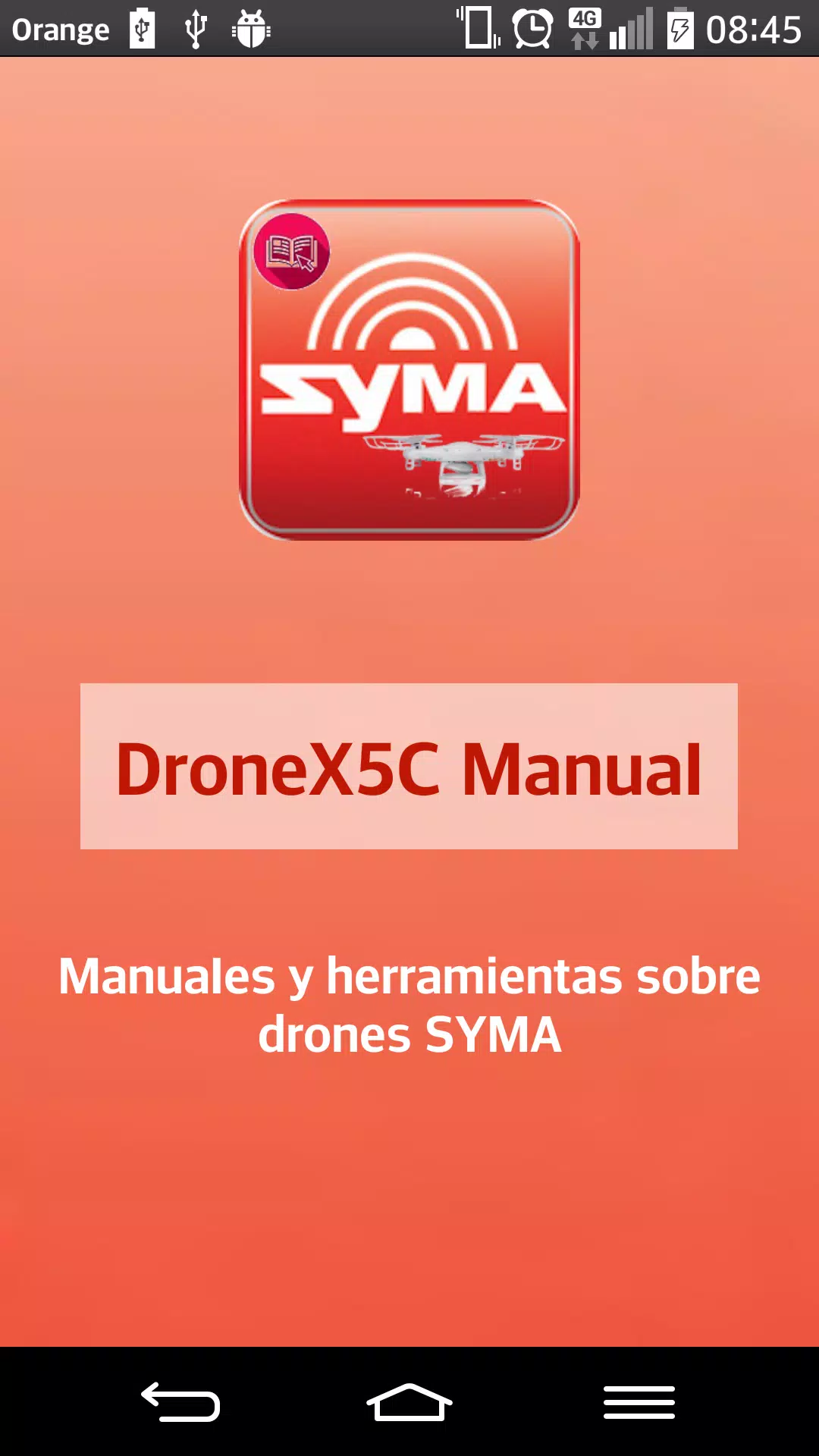 Descarga de APK de Drone Syma X5C Manual para Android