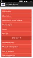 Eclipse IDE Shortcuts poster
