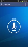 FreeTalk & Voice Over SMS الملصق