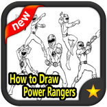 How to Draw Power Rangers