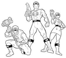 How to Draw Power Rangers captura de pantalla 1