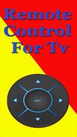 Remote Control For TV Affiche