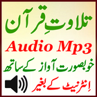 Quran Mp3 App Audio Tilawat icône