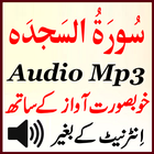 Surat Sajdah Offline Audio Mp3 icône