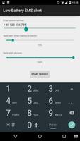 Low battery SMS alert capture d'écran 3
