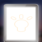 Front screen flashlight icône