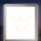 Front screen flashlight icon