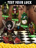 Alice Wonderland Slot Machines Affiche