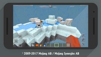 ¡Skyblock Minecraft Survival Map! Poster