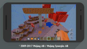 Skyblock Minecraft जीवन रक्षा नक्शा! स्क्रीनशॉट 1