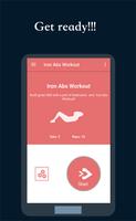 Iron Abs Workout plakat