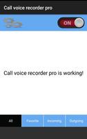 Call Voice Recorder PRO captura de pantalla 2