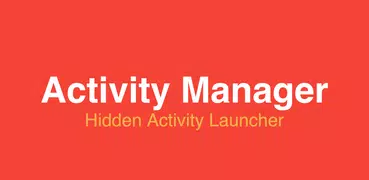 Activity Manager: Hidden activ