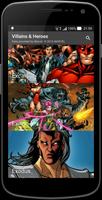 Poster Villains & Heroes