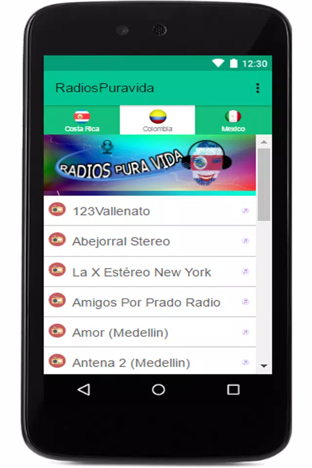 Descarga de APK de Radio FM Gratis Costa Rica para Android